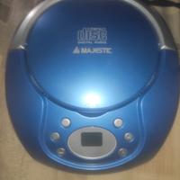 radio portatile Majestic con lettore CD