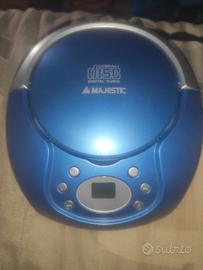 radio portatile Majestic con lettore CD