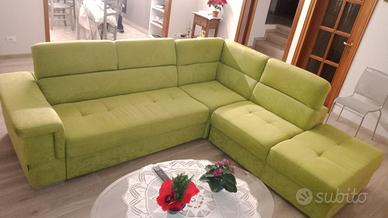 Divano Letto Matrimoniale 5 Posti a Penisola 