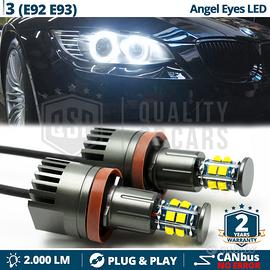 ANGEL EYES LED Per BMW SERIE 3 E92 E93 Canbus 120W