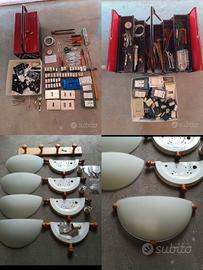 CASSETTA ATTREZZI- MATERIALE ELETTRICO- APLIQUE 
