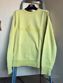FELPA UOMO STONE ISLAND GIROCOLLO