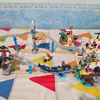 Lego Montagne Russe e Parco giochi dei Pirati