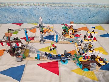 Lego Montagne Russe e Parco giochi dei Pirati