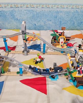 Lego Montagne Russe e Parco giochi dei Pirati