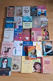 Lotto 26 libri genere rosa, storie di donne