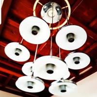 Lampadario Esperia design Brotto anni 70