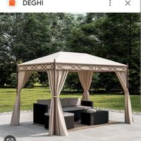 gazebo 3x4 giardino terrazzo