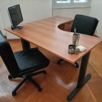 Scrivania ufficio/Workstation + cassettiera