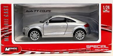 Audi TT Coupé Mondo Motors Collection 1:24 Silver