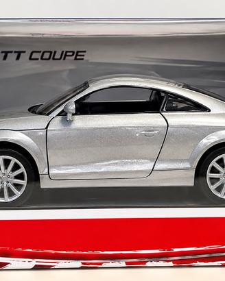 Audi TT Coupé Mondo Motors Collection 1:24 Silver