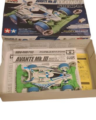 Mini4wd avante mk3 White special