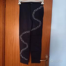 Pantaloni in cotone ed elastam