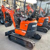 Miniescavatore 10Qli - motore Kubota - 2 velocità