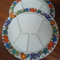 2 Piatti fonduta acapulco Diametro cm 25 Villeroy