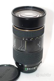 obiettivo Nikon Tokina at-x AF 80-400mm zoom 