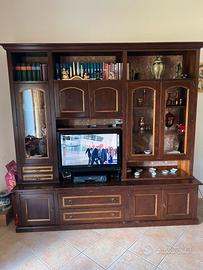 Parete attrezzata soggiorno usata