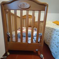 Lettino bambini PALI con materasso nuovo