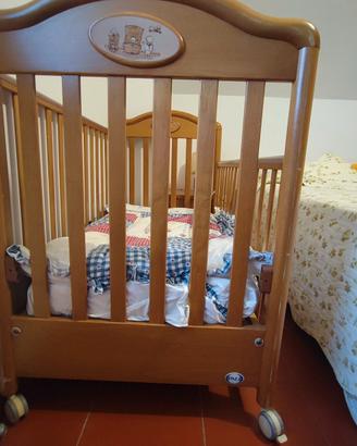 Lettino bambini PALI con materasso nuovo