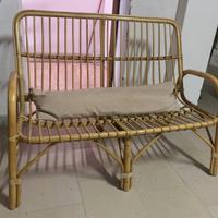 divanetto in vimini (senza cuscino)