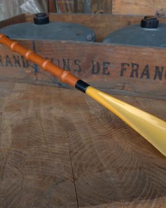 Calzascarpe Vintage Legno Bambù Bakelite Lungo Old