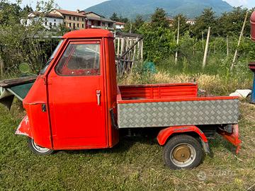 Ape piaggio 50 TL2T anno 1977 libretto originale