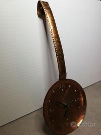 OROLOGIO IN RAME BATTUTO da appendere