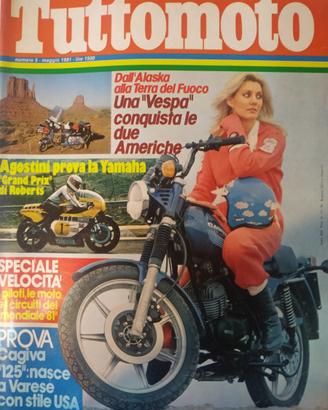Rivista TUTTOMOTO numero 5 anno 1981