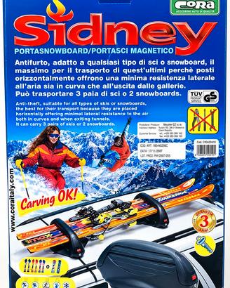 Portasci magnetico Cora Sidney