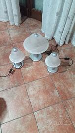 tris abaujur +plafoniera