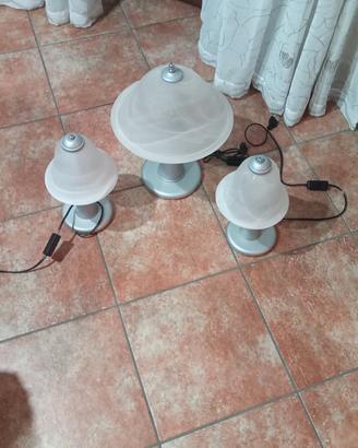 tris abaujur +plafoniera