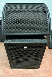 Impianto Audio Lss 2 Sub 15″ + 2 Monitor 12″