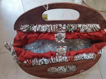 borsa nuova foderata fiori 💐 