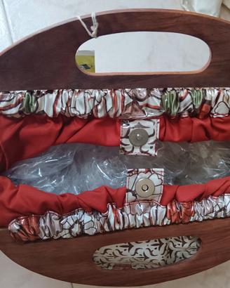 borsa nuova foderata fiori 💐 