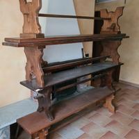 panche in legno massello 