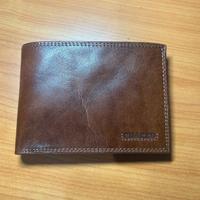 Portafoglio Charro originale in pelle marrone