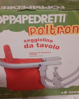 Seggiolone tavolo foppapedretti