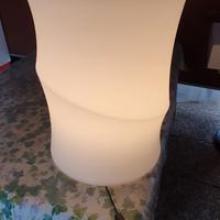 lampada in resina 