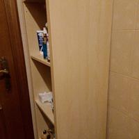 Ikea mobile "cubotto" kallax 1x4 rovere chiaro