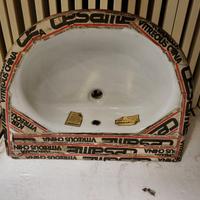 Lavabo semincasso cesame 2bianco