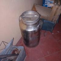 bidone acciaio per alimenti 