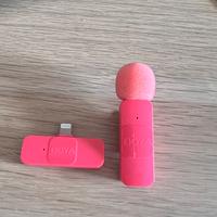 Microfono Wireless BOYA BY-V1-RX Rosa - iPhone