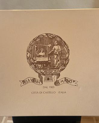 Raffinato set da tavolo in TELA UMBRA, (lino)