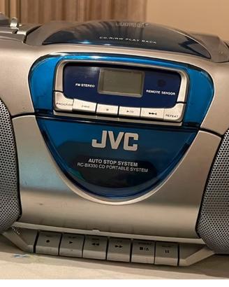 Radio JVC cd player