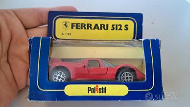 polistil Ferrari 512 s  made in italy scala 1/43