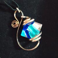 Collana in vetro di Murano pezzo unico