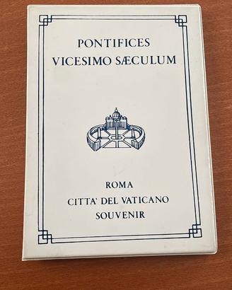 Set Medaglie Commemorative "Pontifices Vicesimo Sa