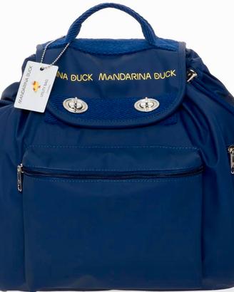 MANDARINA DUCK Zaino Utility blu NUOVO con tag