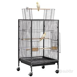 Gabbia Voliera per Uccelli da 460 x 460 x 770 mm