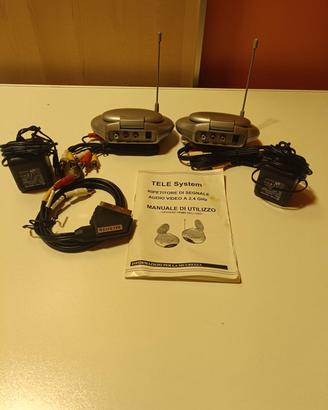 ripetitore di segnale audio video a 2,4GHz